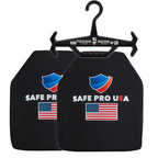 KORE ECO Level III++ Hard Armor Plates Shooter's Cut 10" x 12" (Set of 2) FREE Tough Hook Hanger
