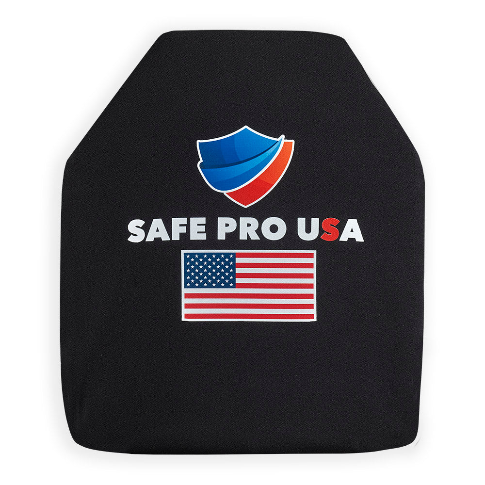 KORE Multi-Hit Ceramic Level IV Armor Plates Shooter's Cut 10" x 12" (Set of 2)