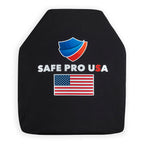 KORE Multi-Hit Ceramic Level IV Armor Plates Shooter's Cut 10" x 12" (Set of 2)