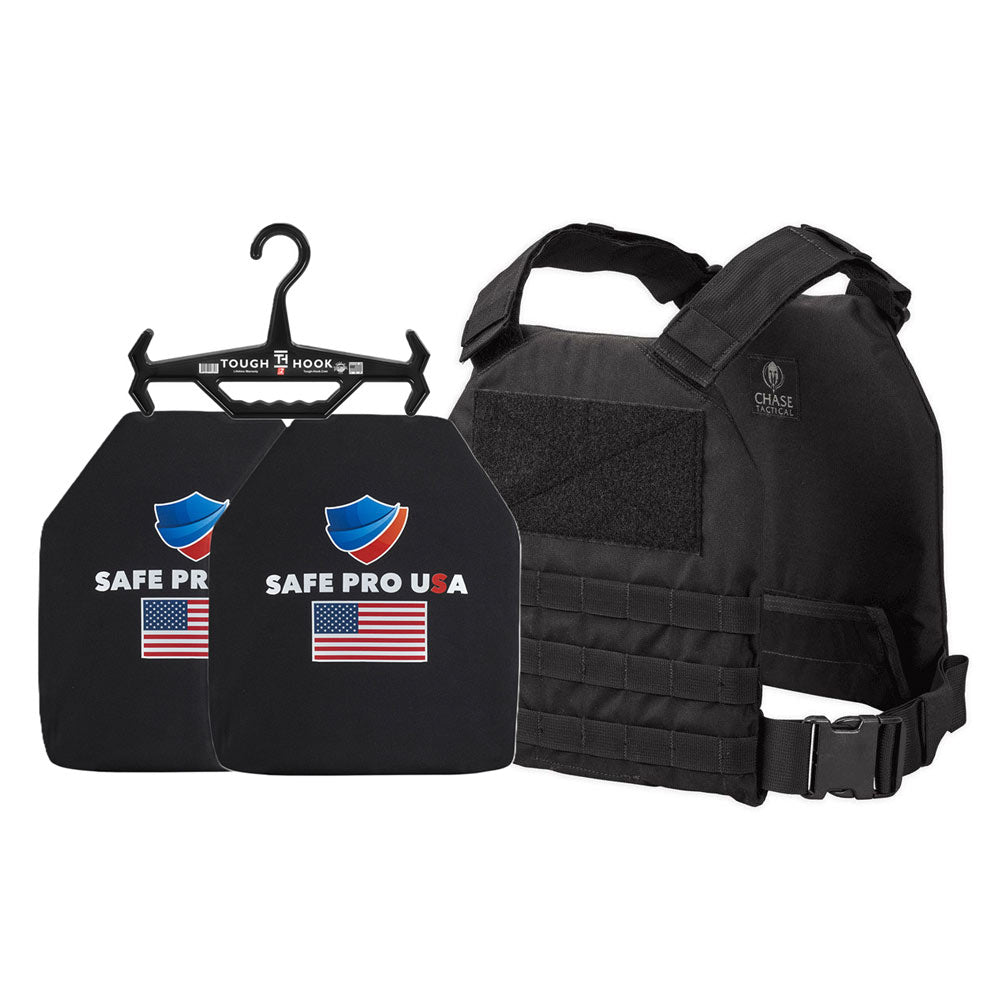 KORE Active Shooter Kit Level IV SP8 Plates + Free Tough Hook Hanger