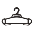 Black hanger with 'Rhino Hanger' branding on a white background